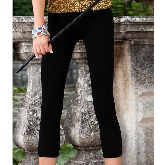 TRASPARENZE Capri-style Microfibers Leggings 40 Den Black Size SML Tights from - Picture 1 of 3